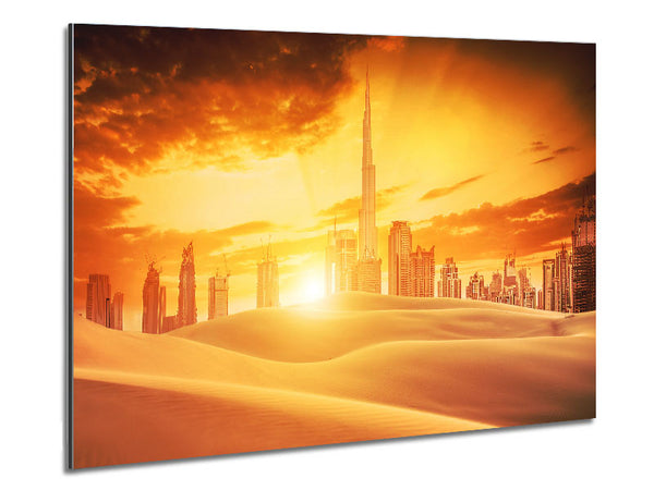 Atemberaubendes Burj Khalifa, das höchste Gebäude der Welt