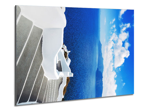 Ocean Steps Metal Print