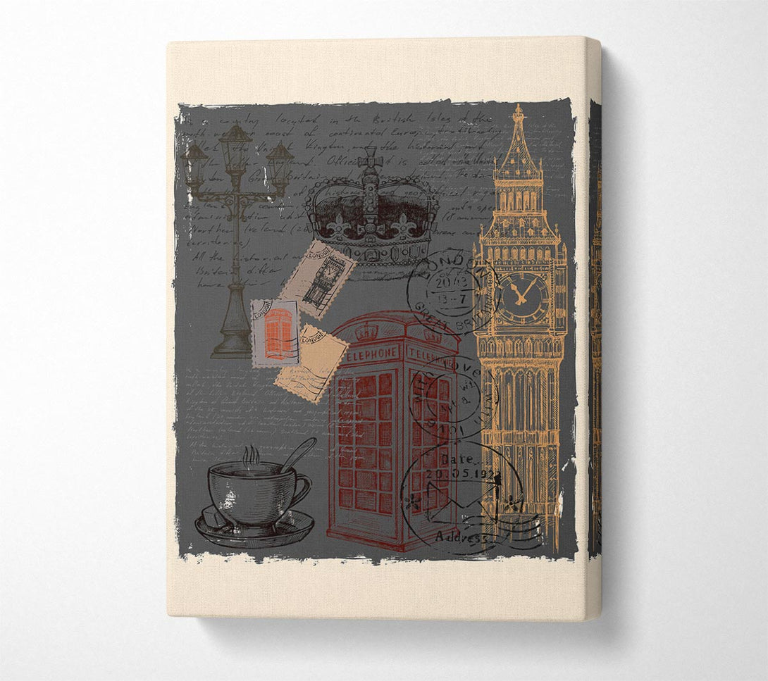  A Canvas Print of Add London To Your Canvas Art