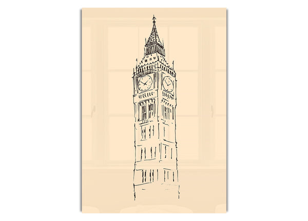 Big Ben Skizze 1