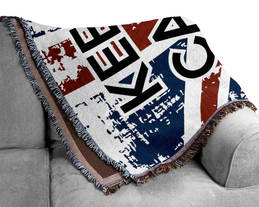 Keep Calm Love The Woven Blanket