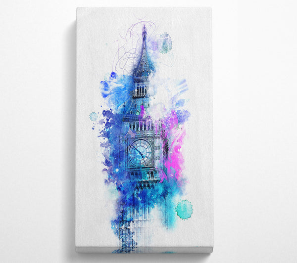Aquarell Big Ben 2