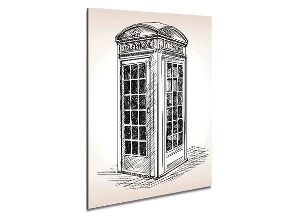 Telefonzelle, Umriss