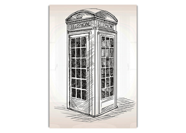 Phone Box Outline