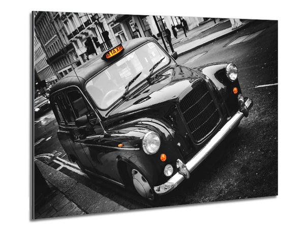 London Black Cab 1 Metal Print