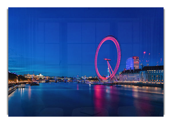 London Eye Pink Glow