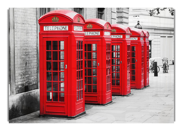 Red Telephone Box LineUp