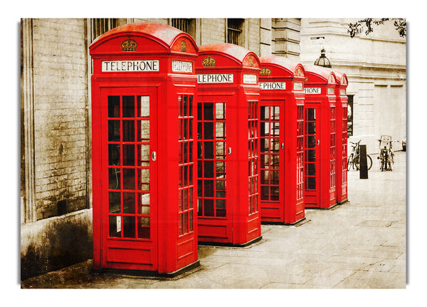 Red London Phone Boxes