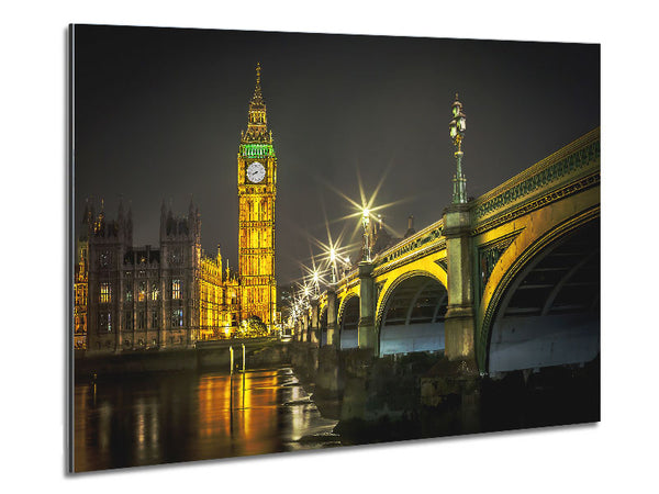 Goldener Glanz von Big Ben