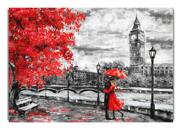 Honeymoon Couple Big Ben