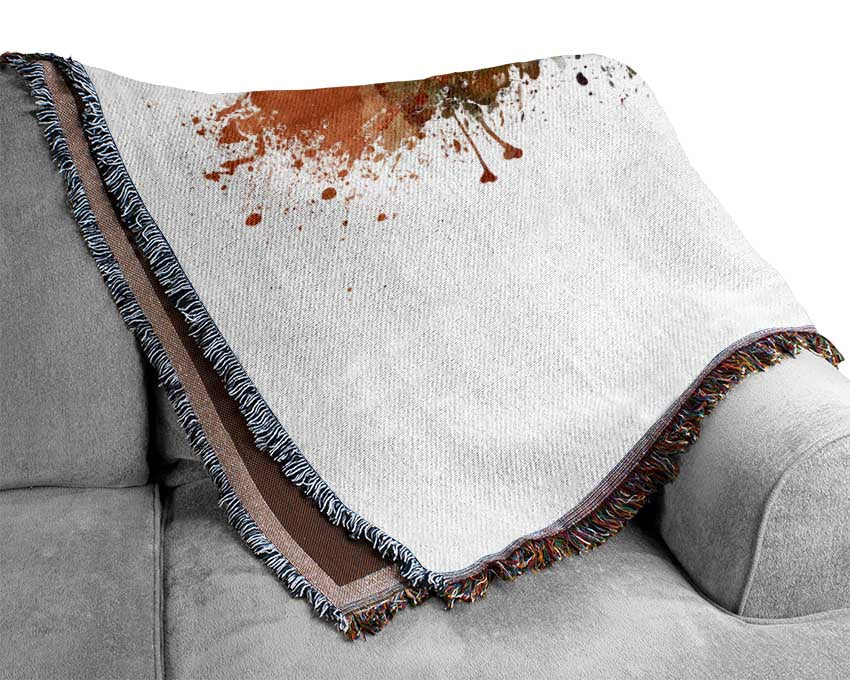 Rainbow London Splash 2 Woven Blanket