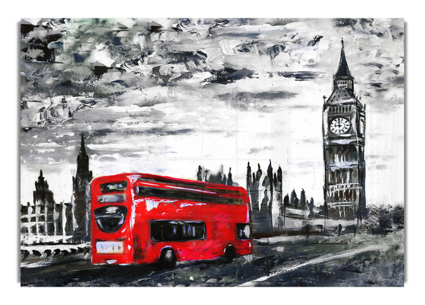 Big Ben Roter Bus