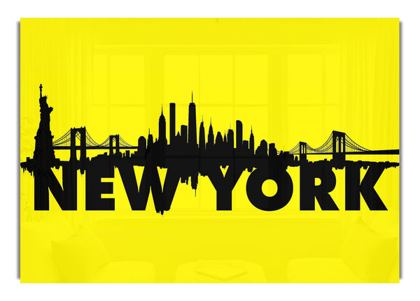 Gelbes NYC