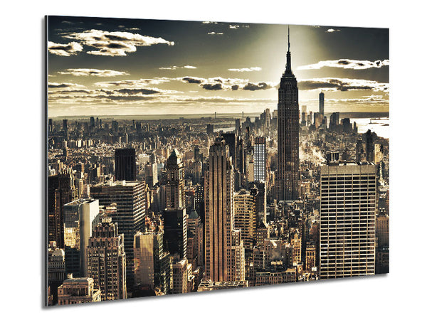 NYC Just After The Storm Metal Print