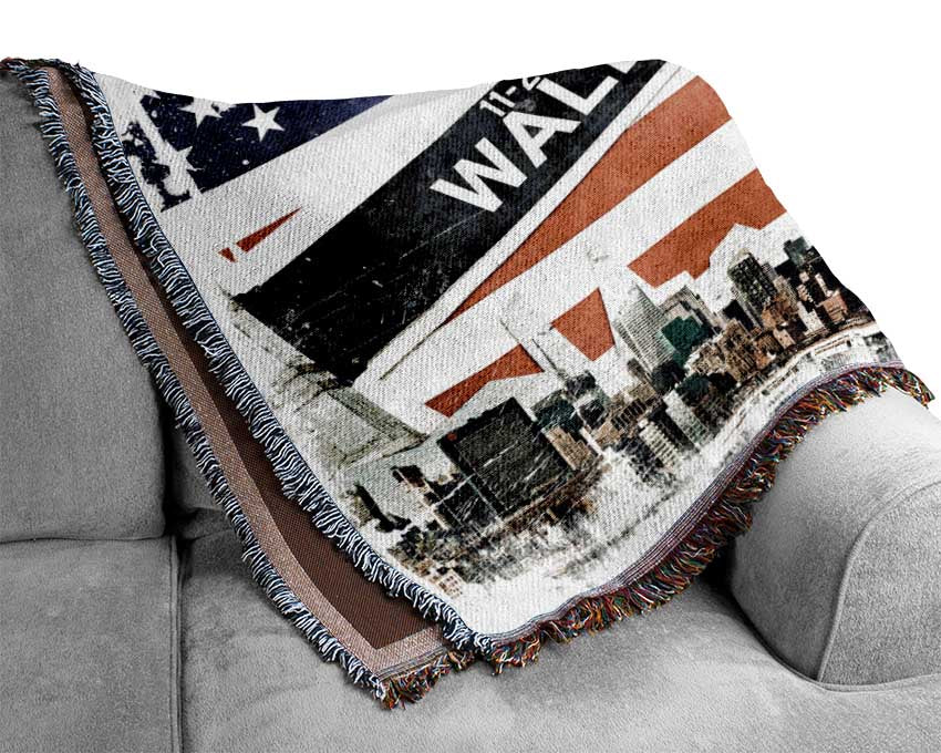 Montage Of NYC Woven Blanket