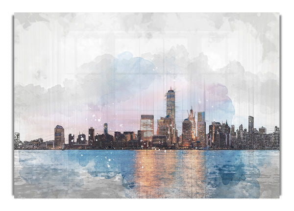 Aquarell NYC