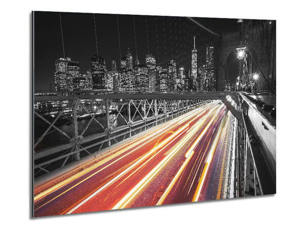 Lichtgeschwindigkeit auf der Brooklyn Bridge 2