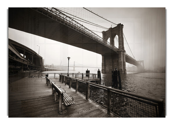 Unter der Brooklyn Bridge