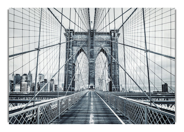 Silver Brooklyn Bridge