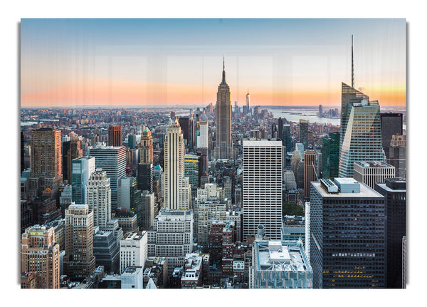 East River durch die Großstadt