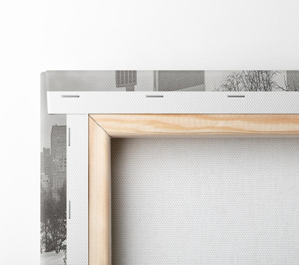 Picture of Winter Snow In Central Park Canvas Print Wall Art