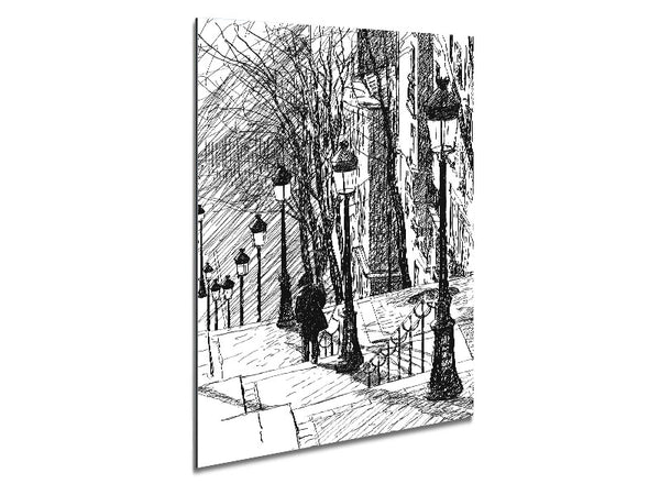 City Streets 1 Metal Print