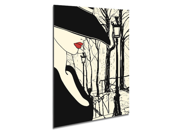 Eiffel Tower Chic 4 Metal Print