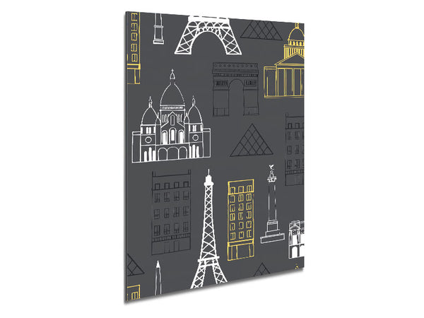 Eiffel Tower France 16 Metal Print
