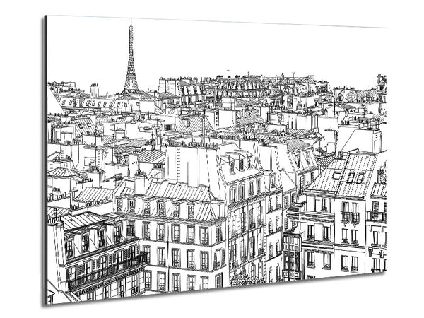 Eiffel Tower France 14 Metal Print