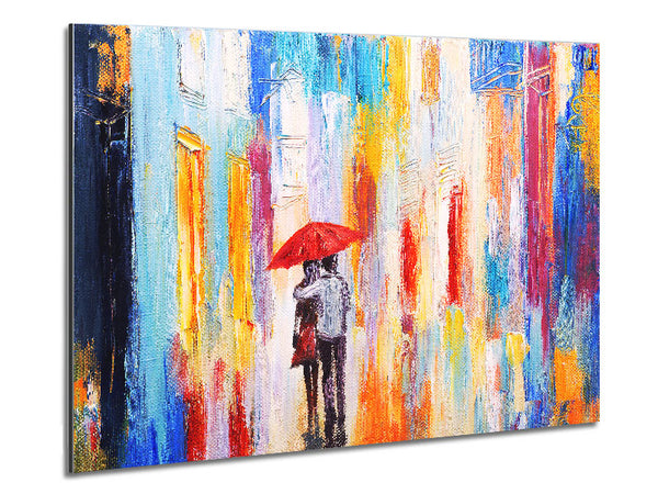 Capital Of Love Metal Print