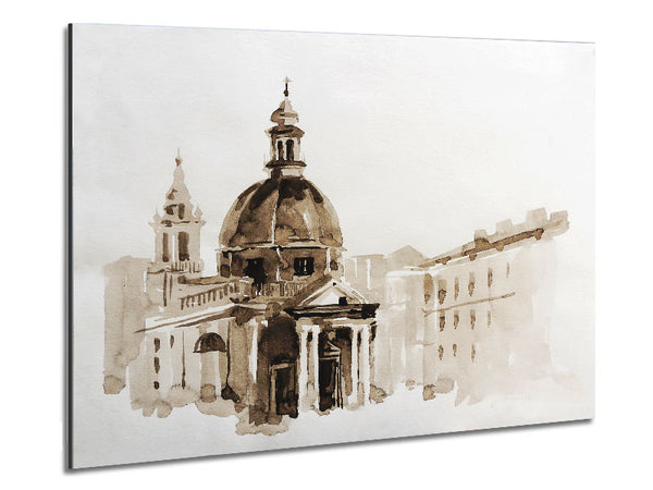 Pantheon Metal Print