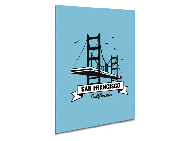 Golden Gate Bridge 1 Metal Print