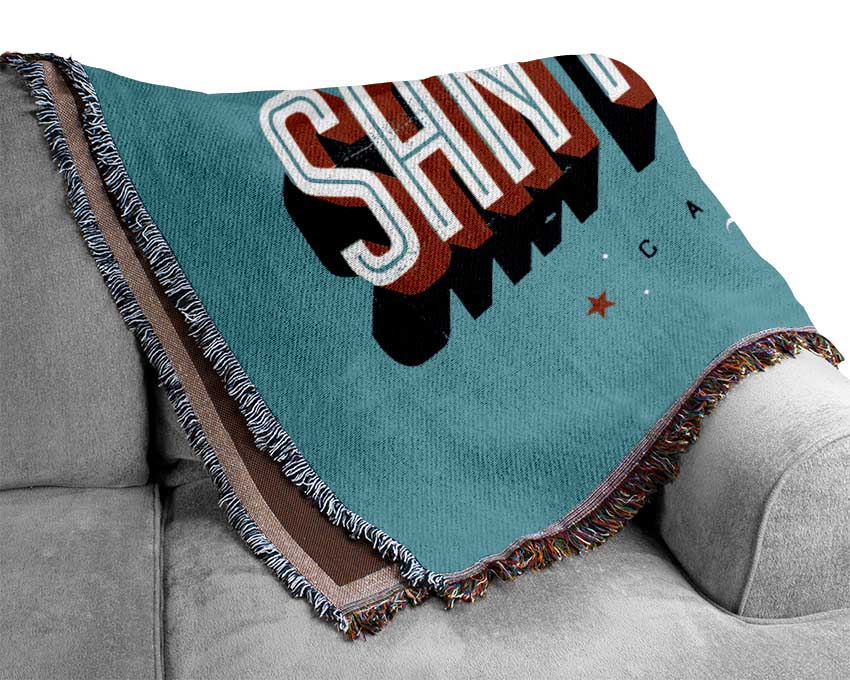 Love From California Woven Blanket