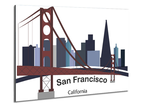 Golden Gate Bridge 5 Metal Print