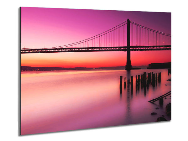 Golden Gate Bridge Rosa Gelassenheit