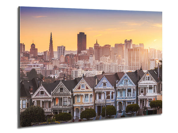 Streets Of California 2 Metal Print