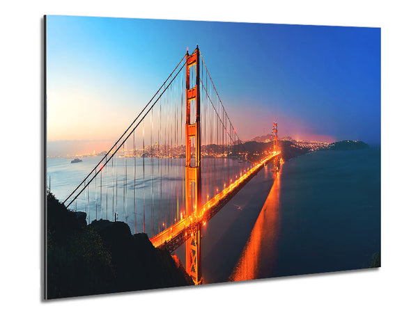 Reflexionen der Golden Gate Bridge