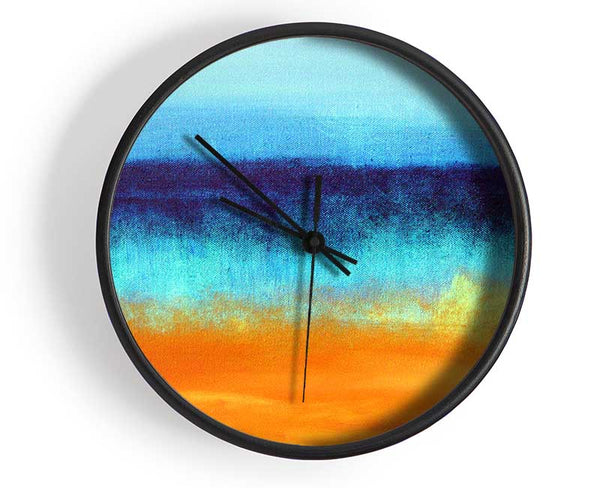 Fire Sands Clock - Wallart-Direct UK