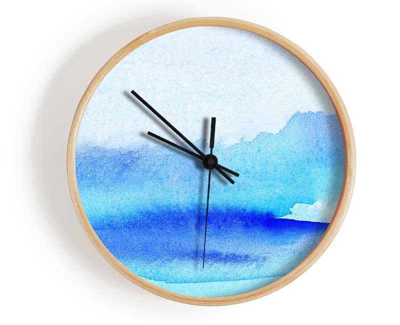 Gentle Ocean Spray Clock - Wallart-Direct UK