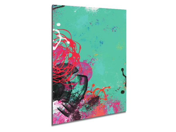 Chaos Metal Print