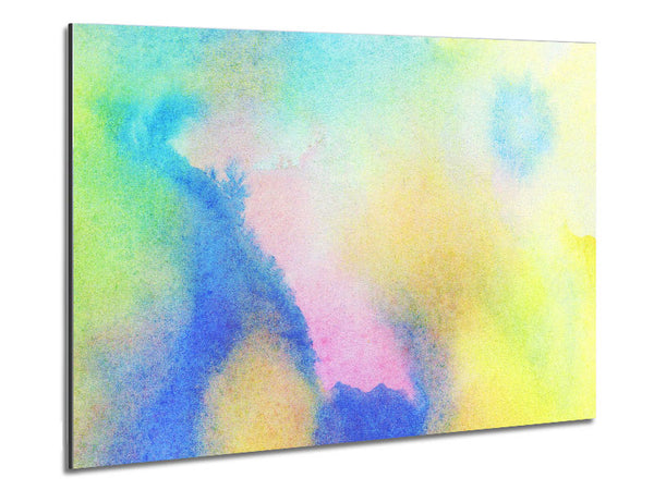 Pastel Haze Metal Print