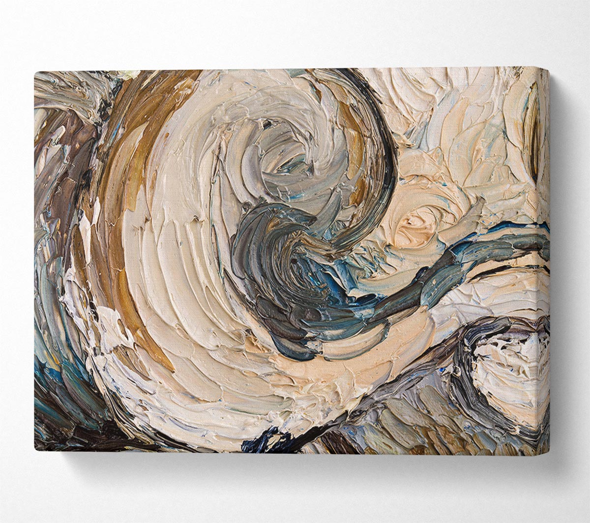 Chocolate Caramel Wave WallartDirect
