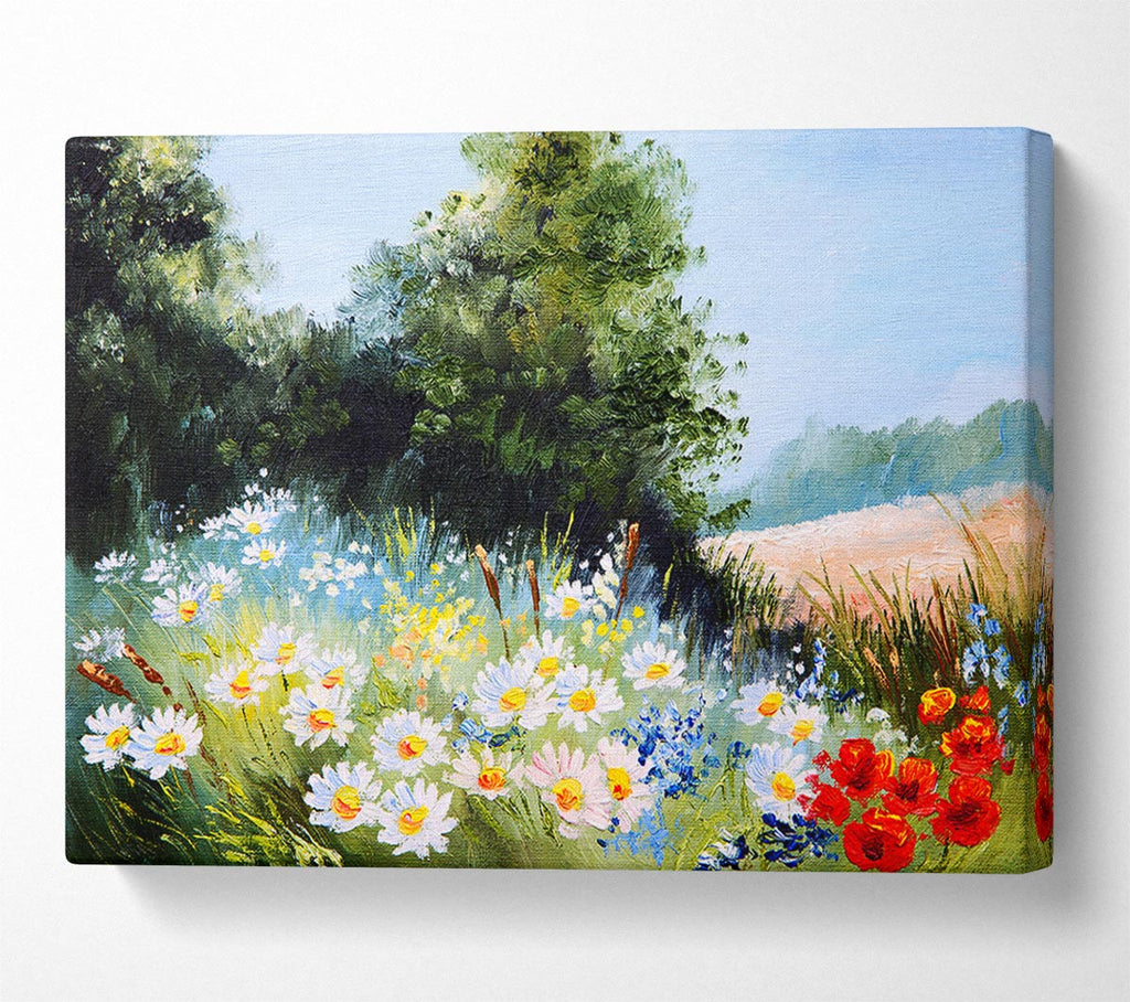 Picture of Daisy Days Canvas Print Wall Art
