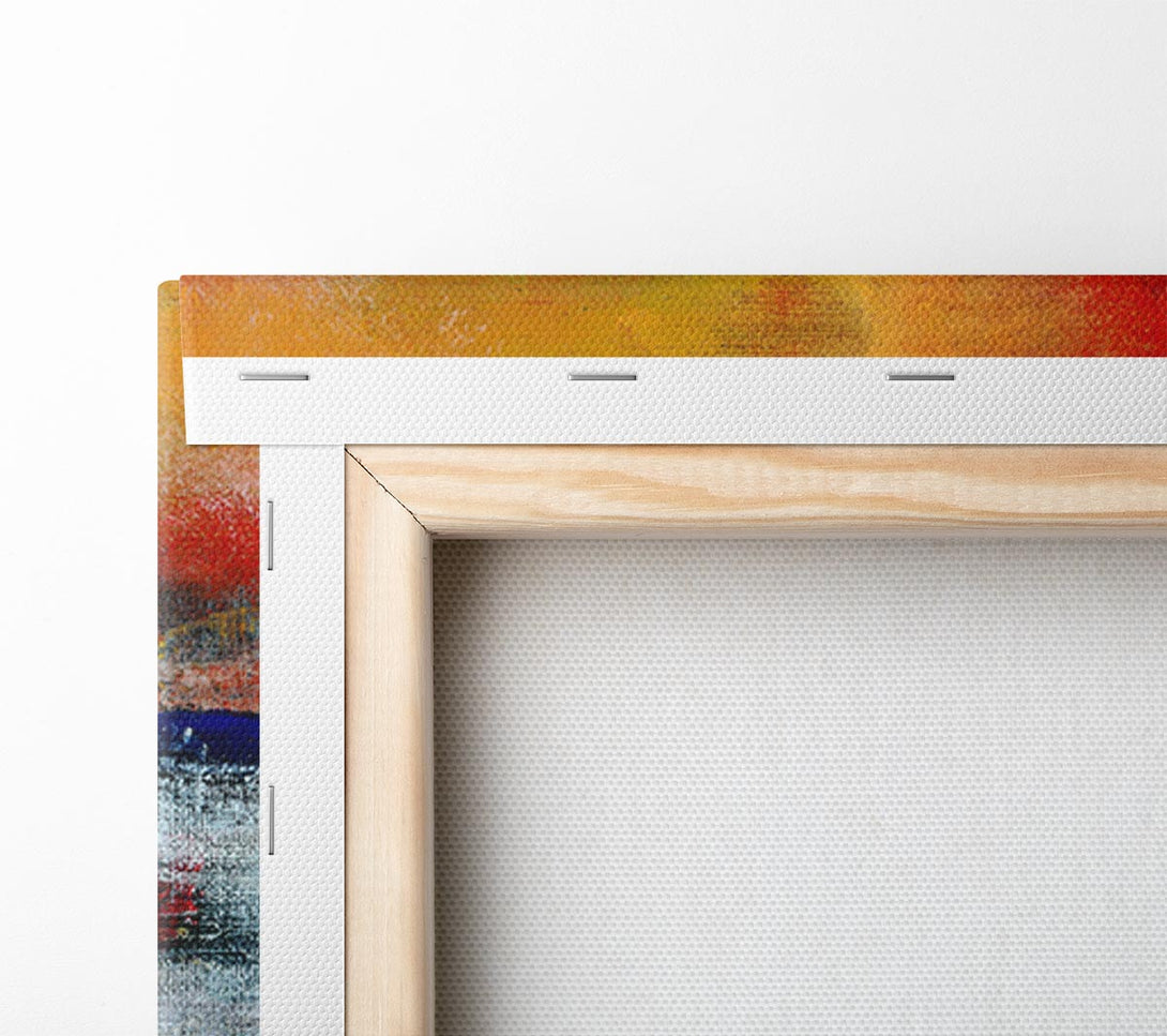  A Canvas Print of In The Middle Of The Lava River Canvas Wall Art