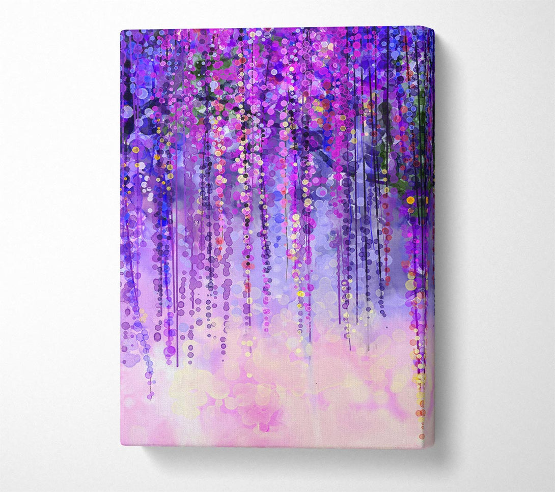 Picture of Vibrant Willow Tree Canvas Print Wall Art