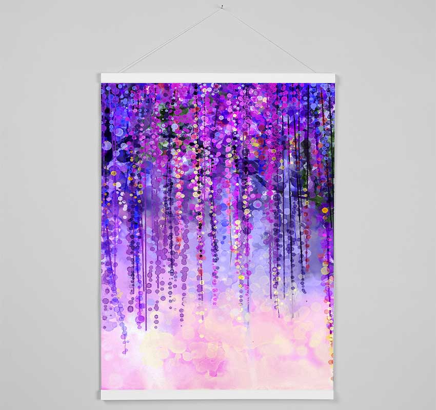 Vibrant Willow Tree Hanging Poster - Wallart-Direct UK