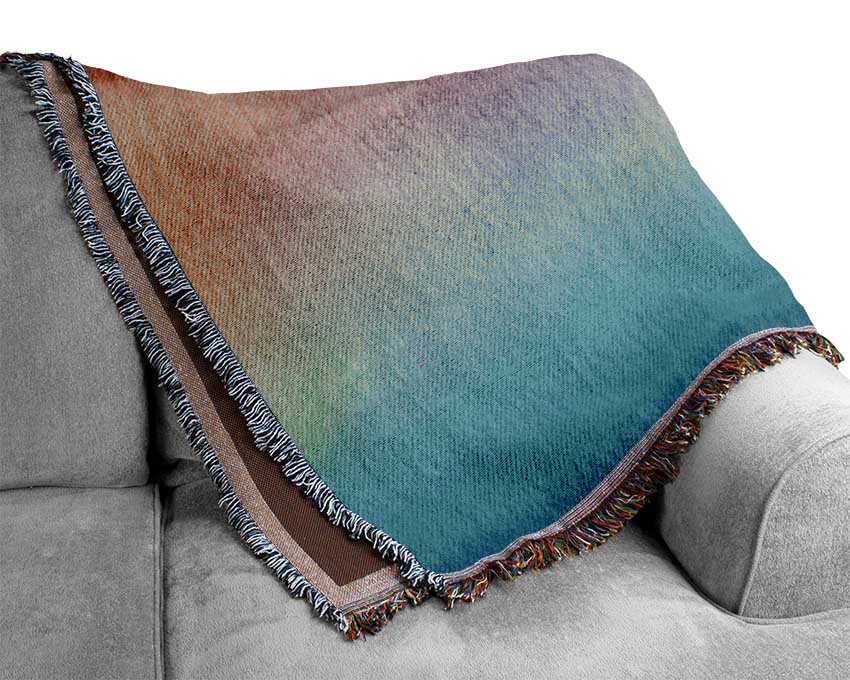 River Reflections 1 Woven Blanket