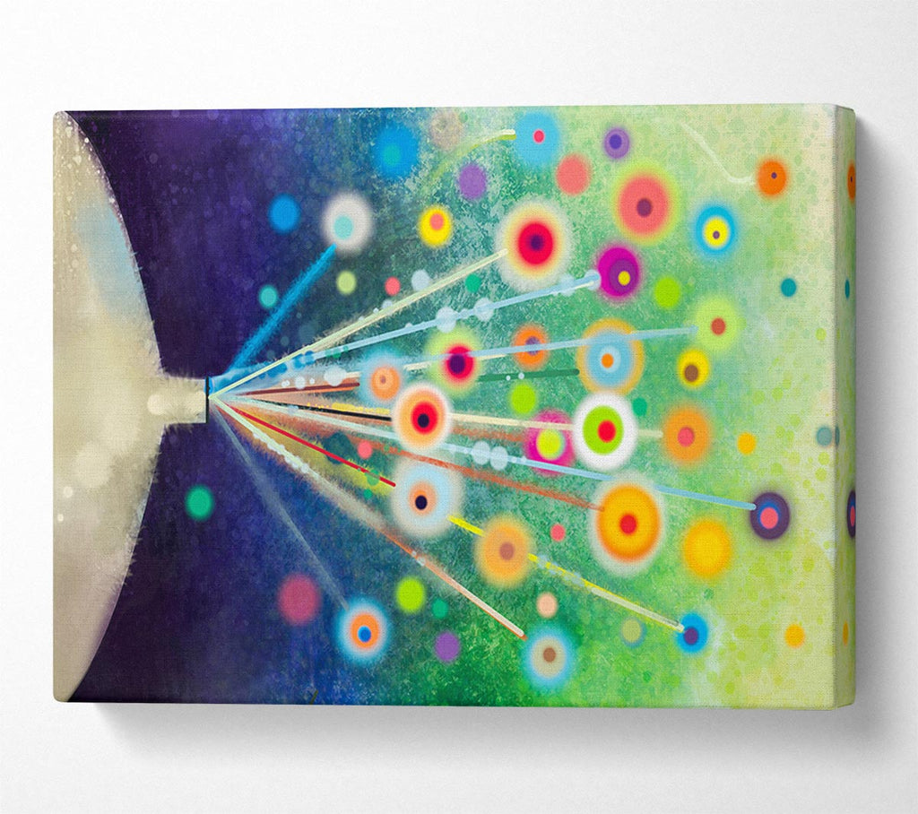 Picture of Energy Flowers Canvas Print Wall Art