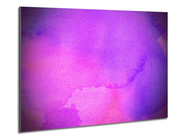 Pink And Purple Emerge Metal Print
