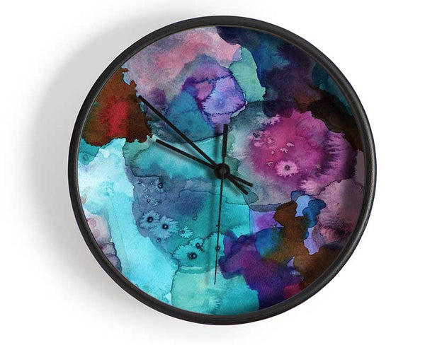 Flower Burst Clock - Wallart-Direct UK